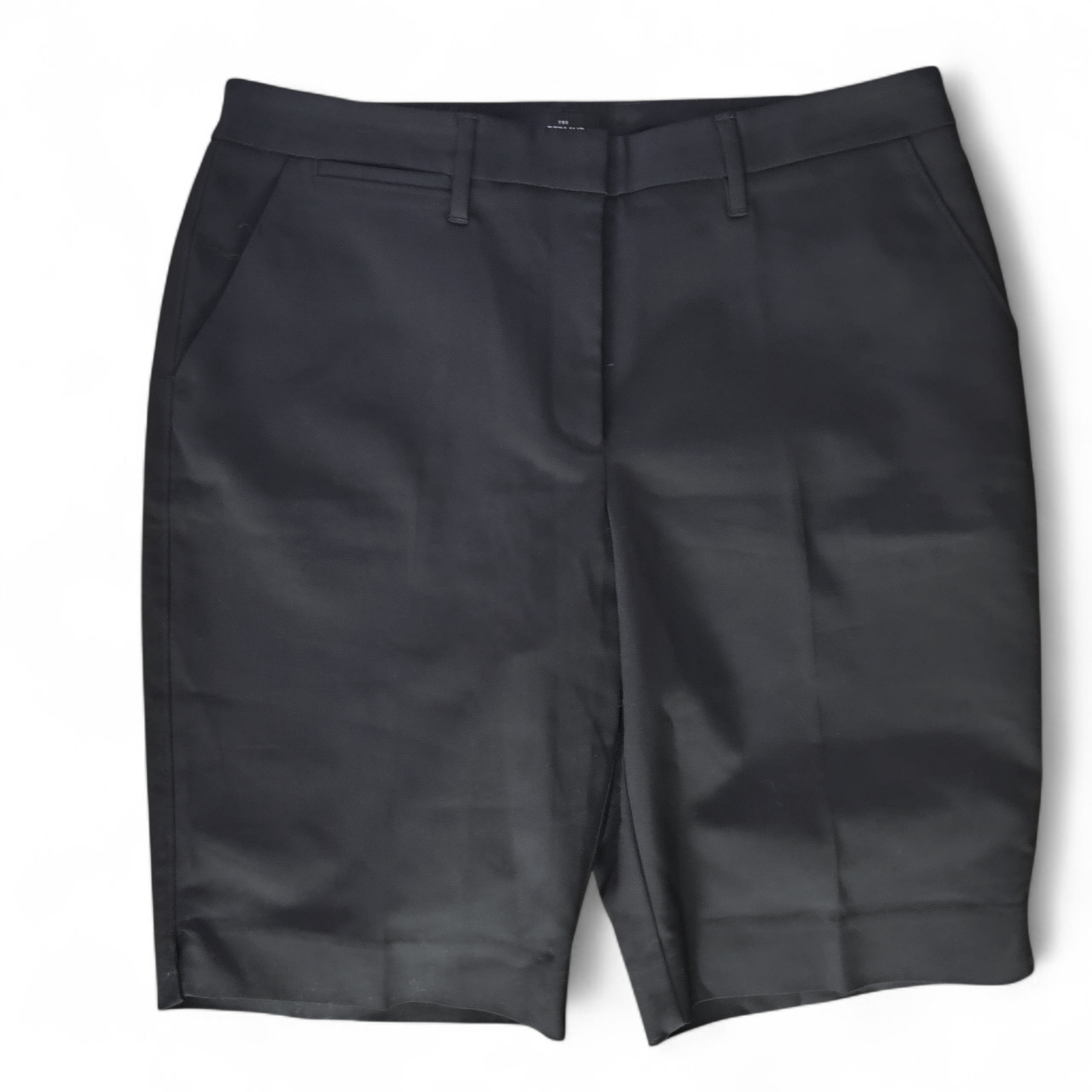 Whbm Bermuda Shorts Black Womens Size 12  11 Inseam
